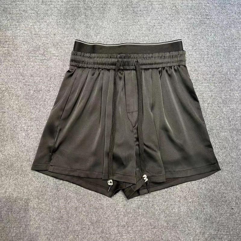 Women' Shorts WANGLETTER Double Waist Letter High Elastic Wide Leg Pocket Casual Pants, Black
Women' Shorts WANGLETTER Double Waist Letter High Elastic Wide Leg Pocket Casual Pants, Black