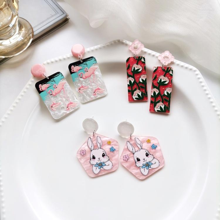 Dangle Earrings Cute Acrylic Birds Flower Drop Korean Fashion Jewelry Summer Women Girlfriend Birthday Gift Harajuku
Dangle Earrings Cute Acrylic Birds Flower Drop Korean Fashion Jewelry Summer Women Girlfriend Birthday Gift Harajuku