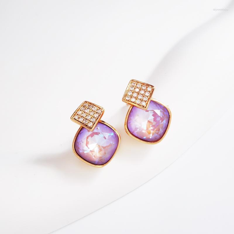 Stud Earrings Piercings Earring Made With 10MM Crystals From Austria For Girls Christmas Jewelry Accessories Fashion Square Women Earings
Stud Earrings Piercings Earring Made With 10MM Crystals From Austria For Girls Christmas Jewelry Accessories Fashion Square Women Earings
