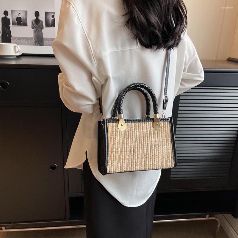 Evening Bags Fashion Shoulder Bag Straw Female Clutch Trendy Designer Shopper Elegant Crossbody Shopping Top-Handle Handbag, Blue 21x15x8.5cm
Evening Bags Fashion Shoulder Bag Straw Female Clutch Trendy Designer Shopper Elegant Crossbody Shopping Top-Handle Handbag, Blue 21x15x8.5cm