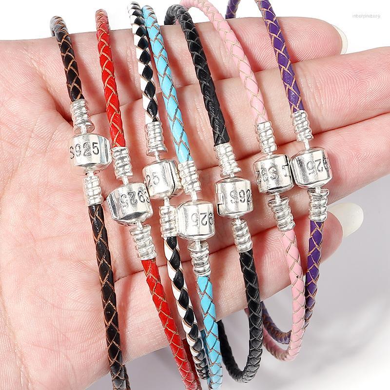 Bangle 20/39 Cm 925 Sterling Silver Material Connect Buckle Leather Rope Single Layer Double Bracelet For Women Fashion Gift
Bangle 20/39 Cm 925 Sterling Silver Material Connect Buckle Leather Rope Single Layer Double Bracelet For Women Fashion Gift