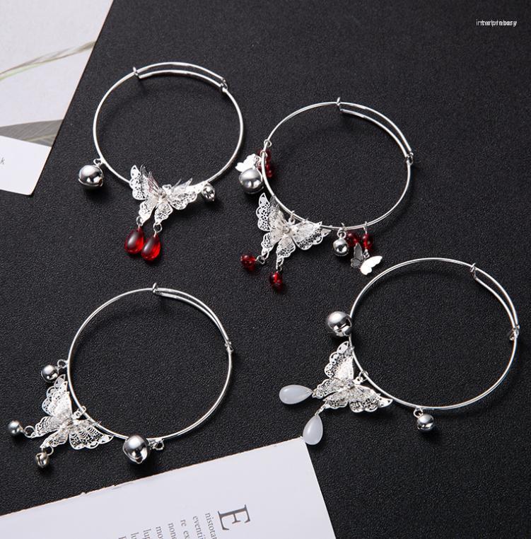 Bangle Anime Tian Guan Ci Fu Heaven Official's Blessing Silver Butterfly Hua Cheng Xie Lian Small Bell Bracelet Cosplay
Bangle Anime Tian Guan Ci Fu Heaven Official's Blessing Silver Butterfly Hua Cheng Xie Lian Small Bell Bracelet Cosplay