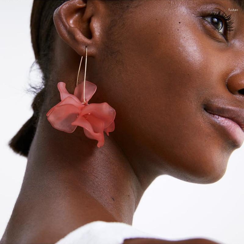 Dangle Earrings Minar Hyperbole Muticolor Resin Flower Earring For Women Mujer Wholesale Gold Color Hook Big Drop Bohemia Beach Jewelry
Dangle Earrings Minar Hyperbole Muticolor Resin Flower Earring For Women Mujer Wholesale Gold Color Hook Big Drop Bohemia Beach Jewelry