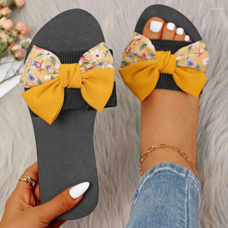 Sandals 2023Summer Beach Slippers Women Bohemian Bow Open Toe Indoor Outdoor Bowknot Shoes Female, Black
Sandals 2023Summer Beach Slippers Women Bohemian Bow Open Toe Indoor Outdoor Bowknot Shoes Female, Black