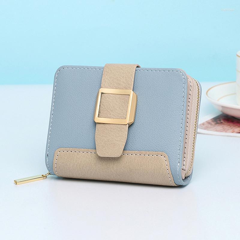 Wallets Women's Wallet Green/Black/Blue/Gray Fashion Card Holder Zipper Coin Purse PU Leather Case 2023 Money Bag
Wallets Women's Wallet Green/Black/Blue/Gray Fashion Card Holder Zipper Coin Purse PU Leather Case 2023 Money Bag
