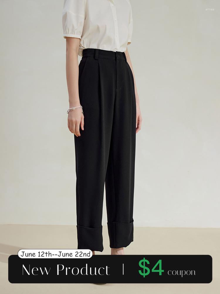 Women's Pants ZIQIAO Design Acid Flanging Straight Nine-point Casual For Women Summer Hip-covering Slimming Thin Female, Black
Women's Pants ZIQIAO Design Acid Flanging Straight Nine-point Casual For Women Summer Hip-covering Slimming Thin Female, Black