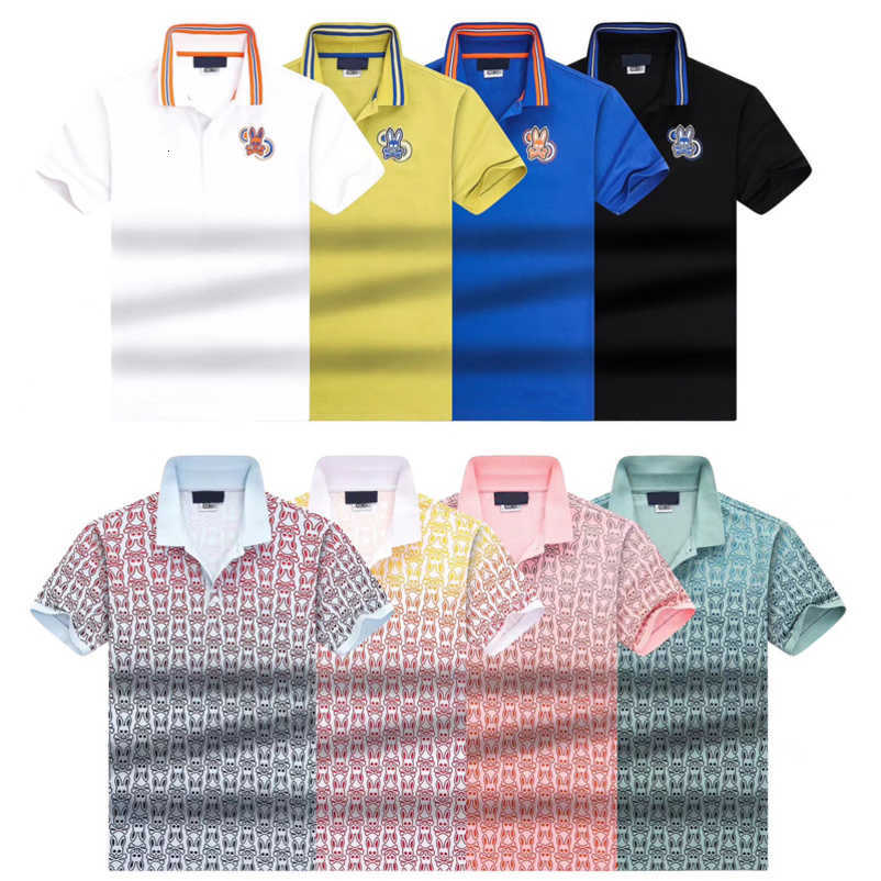 Men's Psychos Polo Bunnys Shirts Colorful Skull Rabbit Print Short Sleeve Casual Tshirts Fashion Couple T-shirt Business Design Teea Izrb, 22
Men's Psychos Polo Bunnys Shirts Colorful Skull Rabbit Print Short Sleeve Casual Tshirts Fashion Couple T-shirt Business Design Teea Izrb, 22