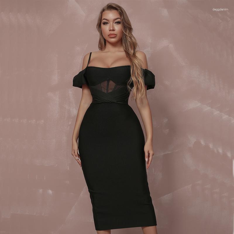 Party Dresses Wholesale Women's Black Spaghetti Strap Strapless Tight Sexy Evening Celebrity Cocktail Bandage Dress
Party Dresses Wholesale Women's Black Spaghetti Strap Strapless Tight Sexy Evening Celebrity Cocktail Bandage Dress