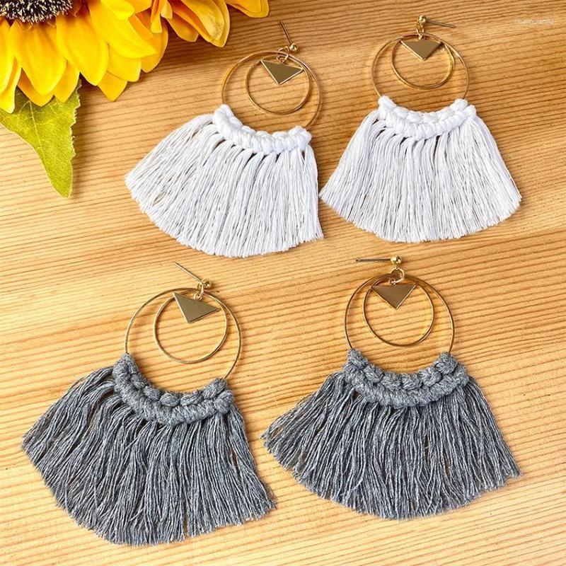 Dangle Earrings Layered Geometric Metal Line Circle Triangle Knitted Long Fan Fringe Tassel For Women 2023 Bohemian Style Jewelry
Dangle Earrings Layered Geometric Metal Line Circle Triangle Knitted Long Fan Fringe Tassel For Women 2023 Bohemian Style Jewelry