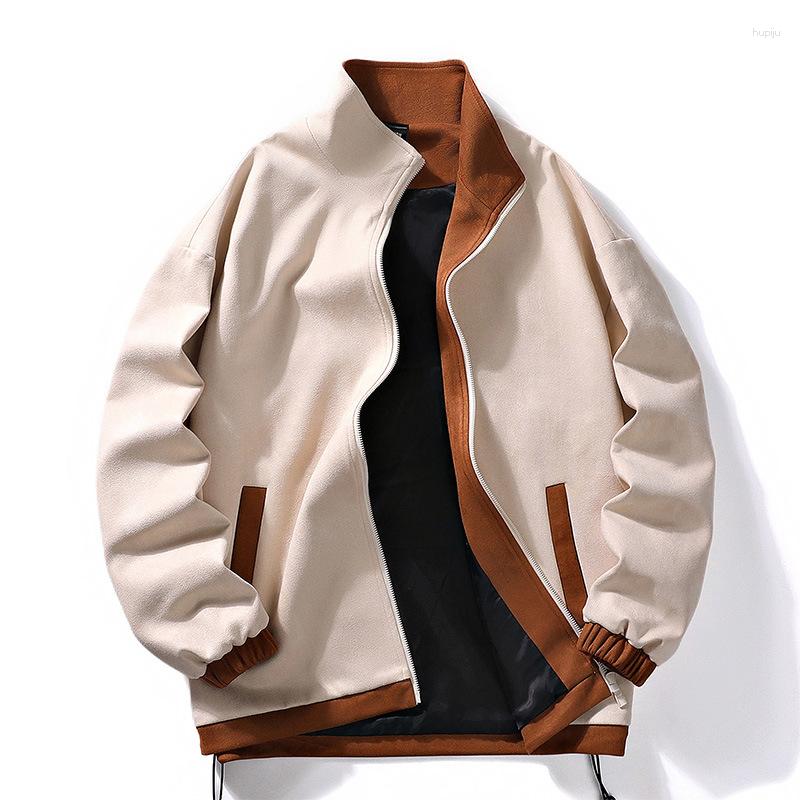 Men's Jackets 2023 Suede Jacket Men's Spring Stand-up Collar Coat Youth Tide Brand Casual Top All Match, Black
Men's Jackets 2023 Suede Jacket Men's Spring Stand-up Collar Coat Youth Tide Brand Casual Top All Match, Black