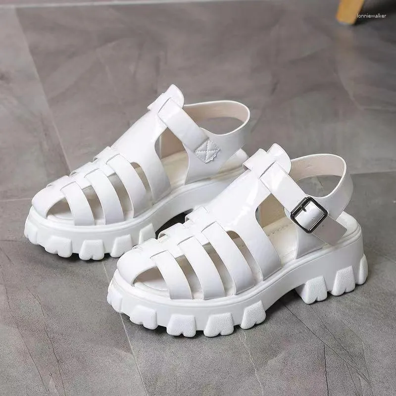 Sandals Womens Summer Hollow Flat Thick Bottom Roman Buckle Shoes Non-slip Outdoor Beach, Black
Sandals Womens Summer Hollow Flat Thick Bottom Roman Buckle Shoes Non-slip Outdoor Beach, Black