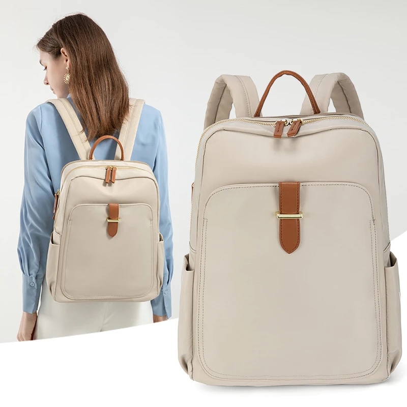 Fashion Laptop Backpack for Women and Men Work Travel Business Nylon Student Class Casual Large High Capacity Preppy Luggage Female Bag, Khaki
Fashion Laptop Backpack for Women and Men Work Travel Business Nylon Student Class Casual Large High Capacity Preppy Luggage Female Bag, Khaki