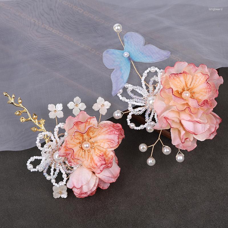 Hair Clips Luxury Barrettes Butterfly Pearl Fabric Flower Hairpin Hanfu Accessories For Women Girls
Hair Clips Luxury Barrettes Butterfly Pearl Fabric Flower Hairpin Hanfu Accessories For Women Girls