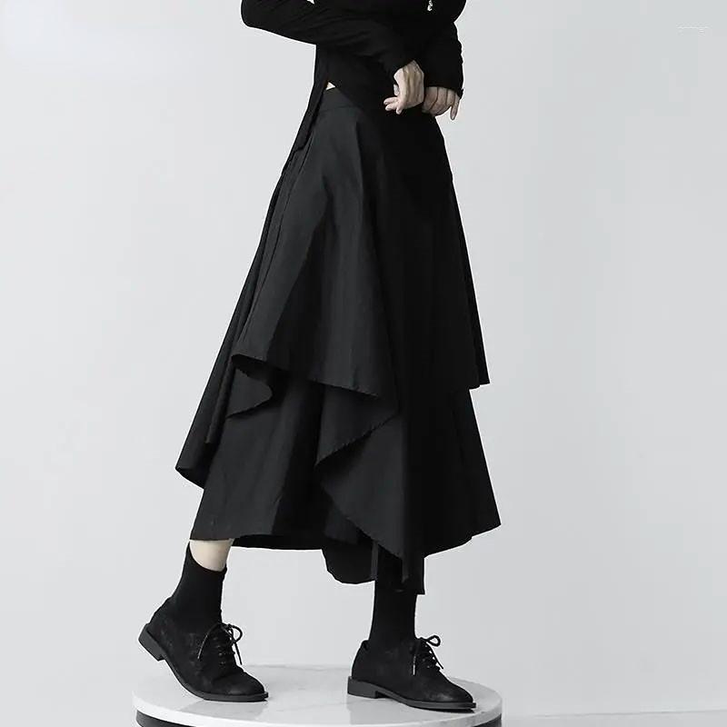 Skirts Japanese Gothic Irregular High-Waist Pleated Skirt Women Black Harajuku Punk Cargo 2023 Summer Vintage Clothing Long Saia
Skirts Japanese Gothic Irregular High-Waist Pleated Skirt Women Black Harajuku Punk Cargo 2023 Summer Vintage Clothing Long Saia