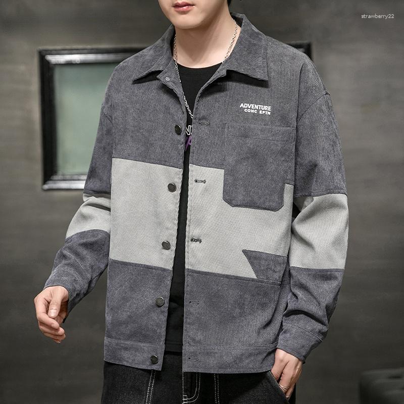 Men's Jackets Men Corduroy Jacket FashionMens Loose Spring Autumn Mens Casual Cargo Retro Coat Solid Turn Down Collar Male Outerwear, Black
Men's Jackets Men Corduroy Jacket FashionMens Loose Spring Autumn Mens Casual Cargo Retro Coat Solid Turn Down Collar Male Outerwear, Black