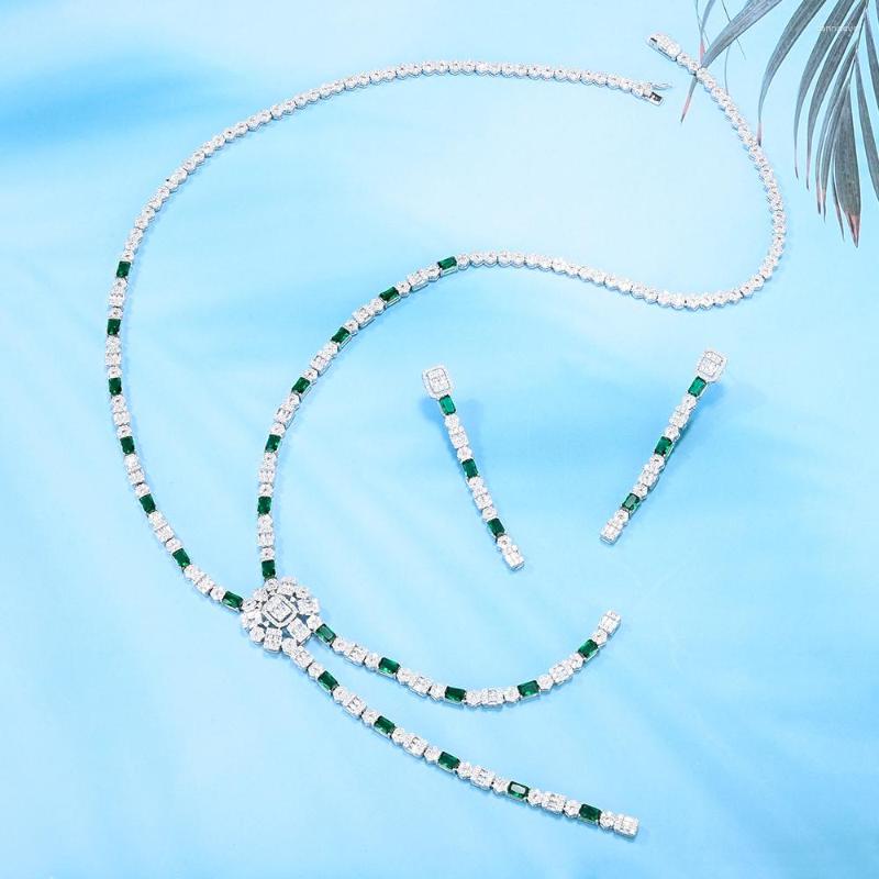 Necklace Earrings Set GODKI Luxury Waterdrop Earring Jewelry For Women Wedding Full Cubic Zircon Dubai Bridal 2023, Picture shown
Necklace Earrings Set GODKI Luxury Waterdrop Earring Jewelry For Women Wedding Full Cubic Zircon Dubai Bridal 2023, Picture shown
