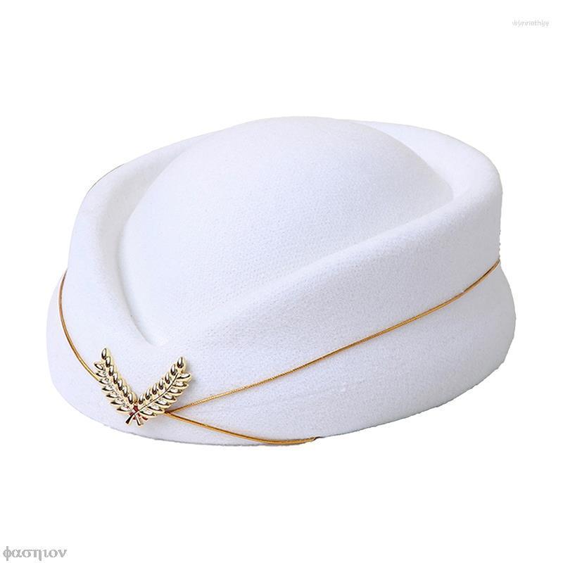 Berets Women Imitation Wool Cap Ladies Pillbox Hats With Insignia Solid Beret Stewardess Air Hostesses Hat Base Sweet Fedoras Cosplay, Ht10429ag
Berets Women Imitation Wool Cap Ladies Pillbox Hats With Insignia Solid Beret Stewardess Air Hostesses Hat Base Sweet Fedoras Cosplay, Ht10429ag