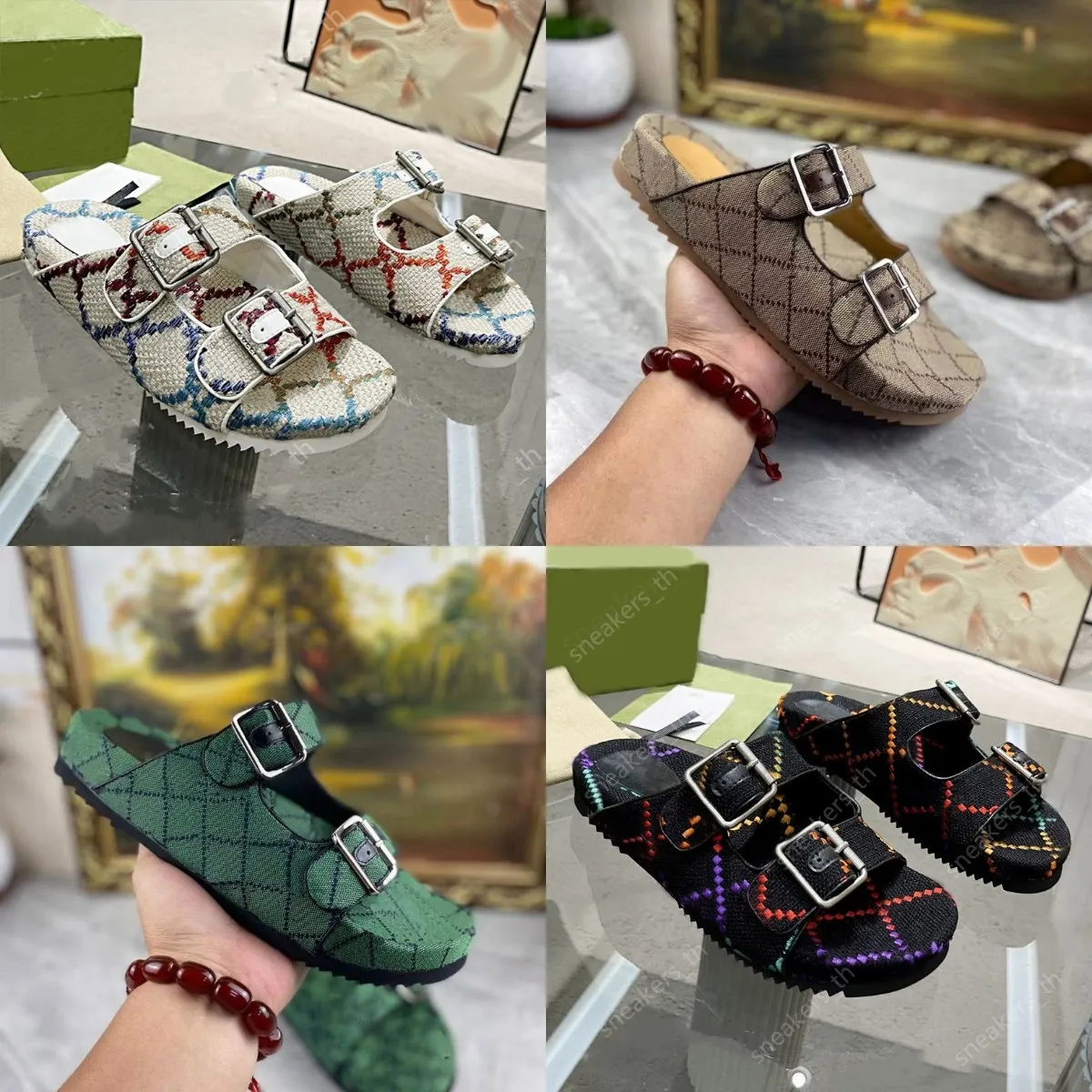 Designer Sandals Platform Sandal Women Fabric Slippers Cotton Rubber Slides Summer Mules Thick Bottom Slipper Tweed Slide With Box nhj
Designer Sandals Platform Sandal Women Fabric Slippers Cotton Rubber Slides Summer Mules Thick Bottom Slipper Tweed Slide With Box nhj
