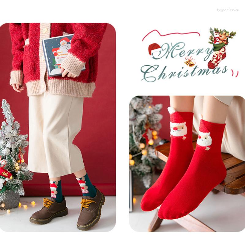 Women Socks Cartoon Christmas Stockings Autumn And Winter Santa Elk Warm Gift Red Long
Women Socks Cartoon Christmas Stockings Autumn And Winter Santa Elk Warm Gift Red Long