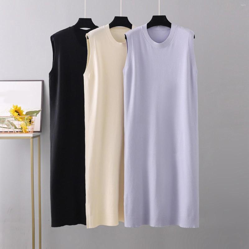 Casual Dresses 2023 Summer Women Knitted Dress Crew Neck Sleeveless Slim Party Club Tank Elegant Daily Solid Midi Sundresses, Beige
Casual Dresses 2023 Summer Women Knitted Dress Crew Neck Sleeveless Slim Party Club Tank Elegant Daily Solid Midi Sundresses, Beige