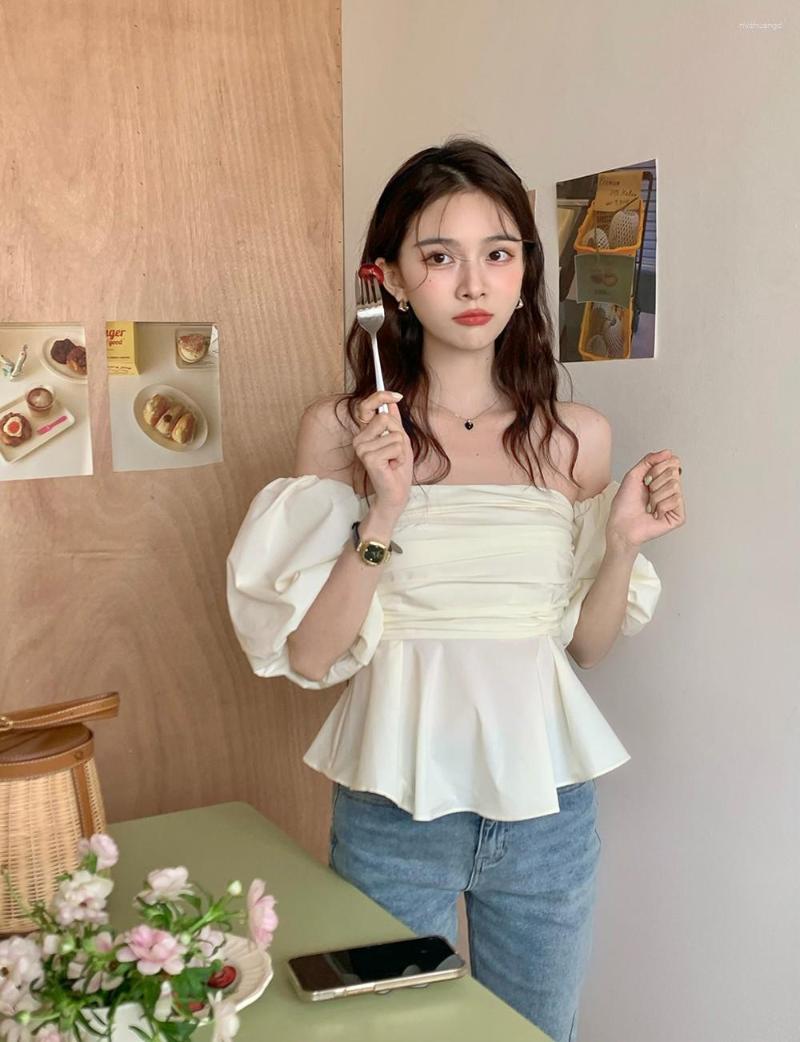 Women's Blouses Summer Fashion Elegant French Romantic Floral Puff Sleeve Square Collar Women Chiffon Shirt, Apricot
Women's Blouses Summer Fashion Elegant French Romantic Floral Puff Sleeve Square Collar Women Chiffon Shirt, Apricot