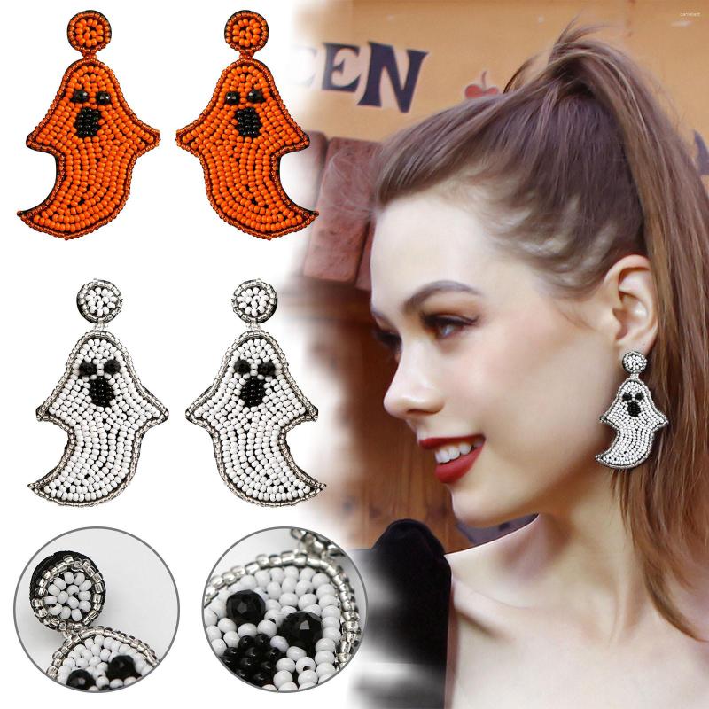 Dangle Earrings Halloween Earring Party Resin Ghost Beaded Pendant Colorful Drop For Women Pendientes
Dangle Earrings Halloween Earring Party Resin Ghost Beaded Pendant Colorful Drop For Women Pendientes