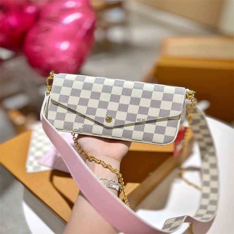 Luxury Brand Designer Bag Classic Chain Bags Fashion Plaid Flower Brand Wallet Vintage Ladies Handbag Shoulder Bags Dropshipping, Customize
Luxury Brand Designer Bag Classic Chain Bags Fashion Plaid Flower Brand Wallet Vintage Ladies Handbag Shoulder Bags Dropshipping, Customize