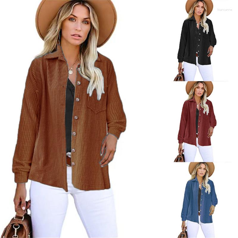 Women's Jackets Autumn Corduroy Jacket Women Long Shirt Button Coat Fashion Overshirt Loose Female 2023, Black
Women's Jackets Autumn Corduroy Jacket Women Long Shirt Button Coat Fashion Overshirt Loose Female 2023, Black