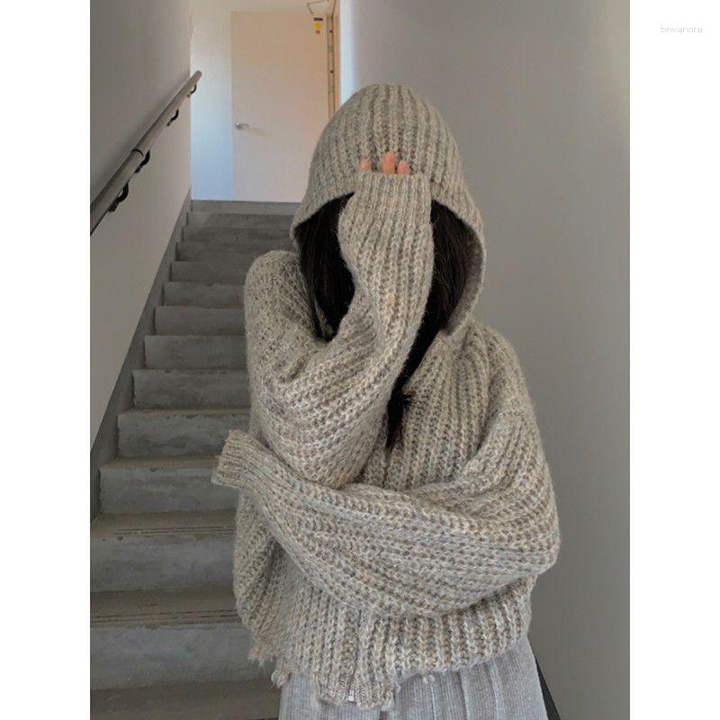 Women's Knits 2023 Autumn Winter Women Zipper Cardigan Hoodies Sweaters Ladies Vintage Casual Loose Long Sleeve Solid Color Knitted, Dark grey
Women's Knits 2023 Autumn Winter Women Zipper Cardigan Hoodies Sweaters Ladies Vintage Casual Loose Long Sleeve Solid Color Knitted, Dark grey