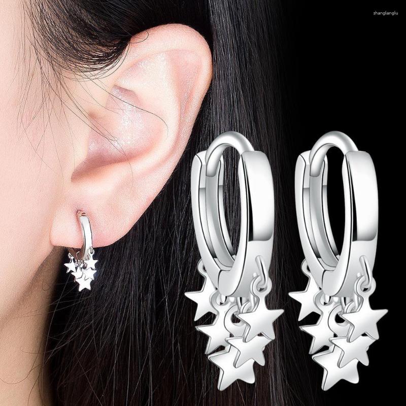 Dangle Earrings Personality Five-pointed Star Earring 2023 Fashion Silver Plated Hip Hop For Men Women Trend Party Jewelry
Dangle Earrings Personality Five-pointed Star Earring 2023 Fashion Silver Plated Hip Hop For Men Women Trend Party Jewelry