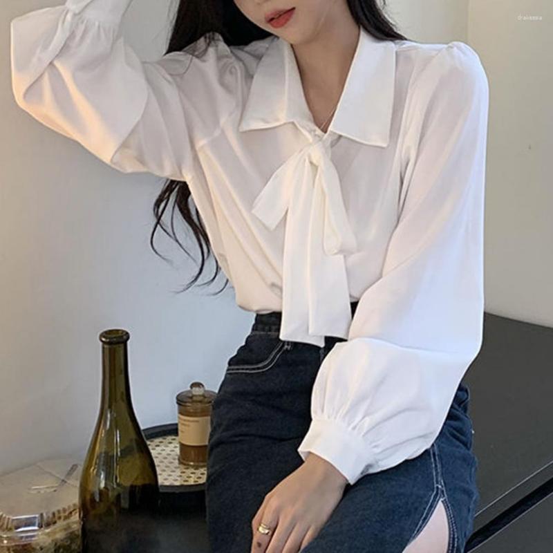 Women' Blouses Autumn Shirt Button Cuffs Top Korean Style Lantern Sleeve Women, White
Women' Blouses Autumn Shirt Button Cuffs Top Korean Style Lantern Sleeve Women, White