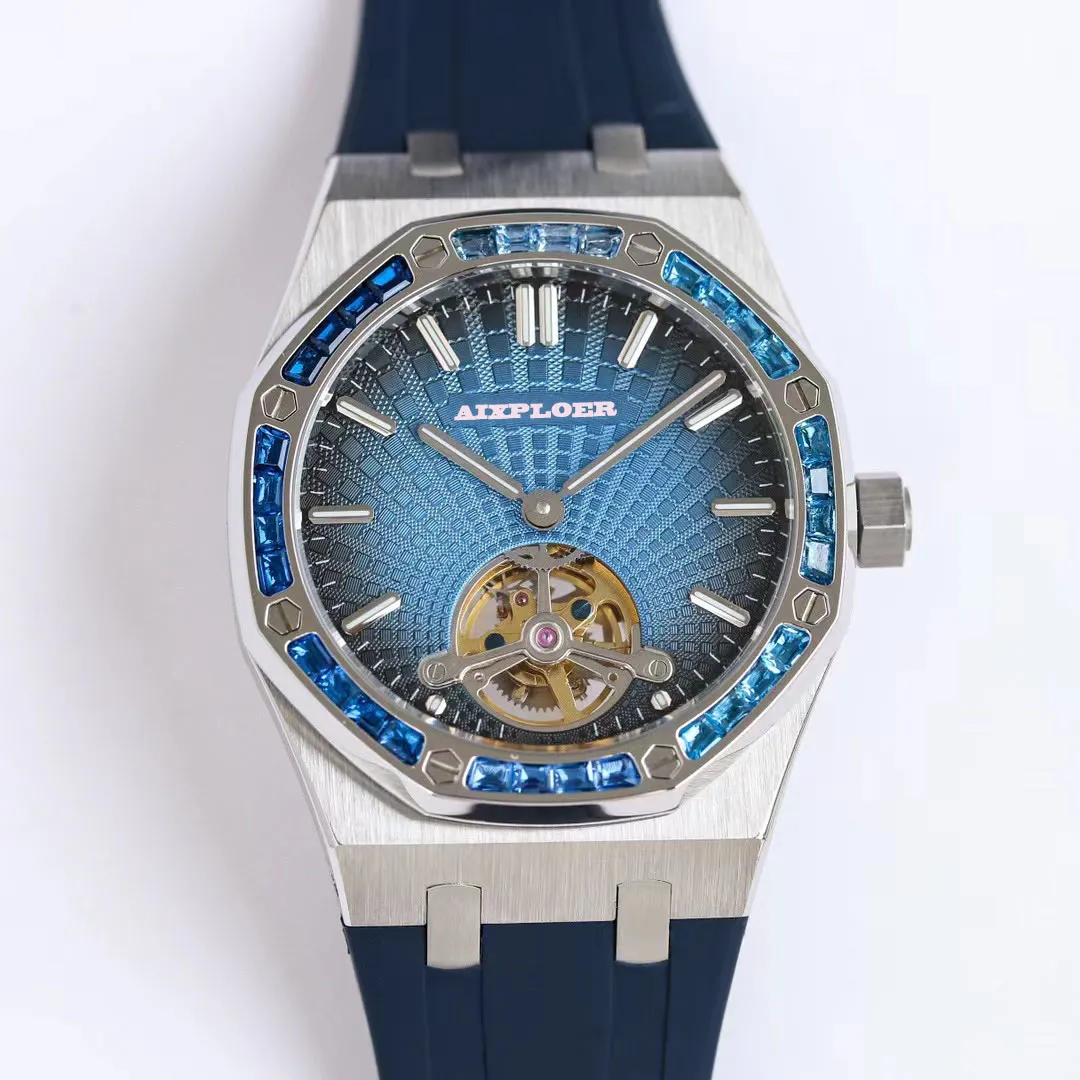 frosted Skeleton Watches for men Automatic Mechanical Watch Diamond 42mm Dial Luminous Waterproof Luxury Sapphire Wristwatch Designer Relojes para
frosted Skeleton Watches for men Automatic Mechanical Watch Diamond 42mm Dial Luminous Waterproof Luxury Sapphire Wristwatch Designer Relojes para