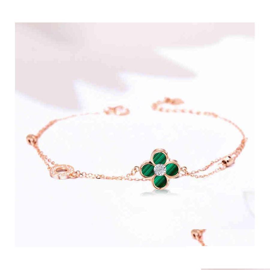 Charm Bracelets Malachite 18 K Clover Girls 2022 Color Gold Bracelet Lovers 520 Gifts For Girlfriend Drop Delivery Je Dhvib
Charm Bracelets Malachite 18 K Clover Girls 2022 Color Gold Bracelet Lovers 520 Gifts For Girlfriend Drop Delivery Je Dhvib