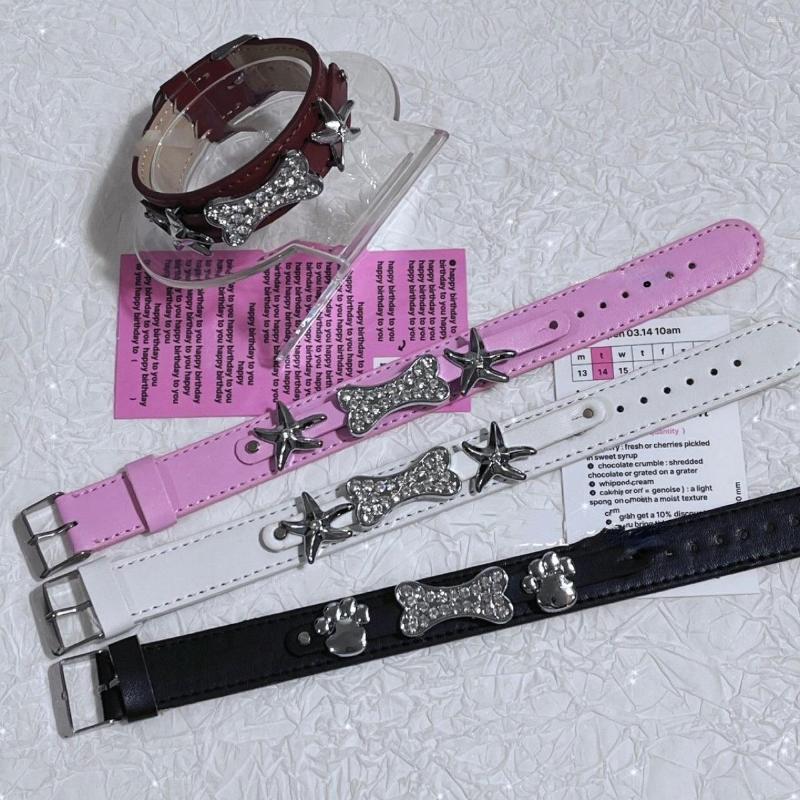 Charm Bracelets Rhinestone Bone Starfish Leather Bracelet For Women Sweet Cool Trendy Creative Aesthetic Accessories Vintage Y2k Jewelry
Charm Bracelets Rhinestone Bone Starfish Leather Bracelet For Women Sweet Cool Trendy Creative Aesthetic Accessories Vintage Y2k Jewelry