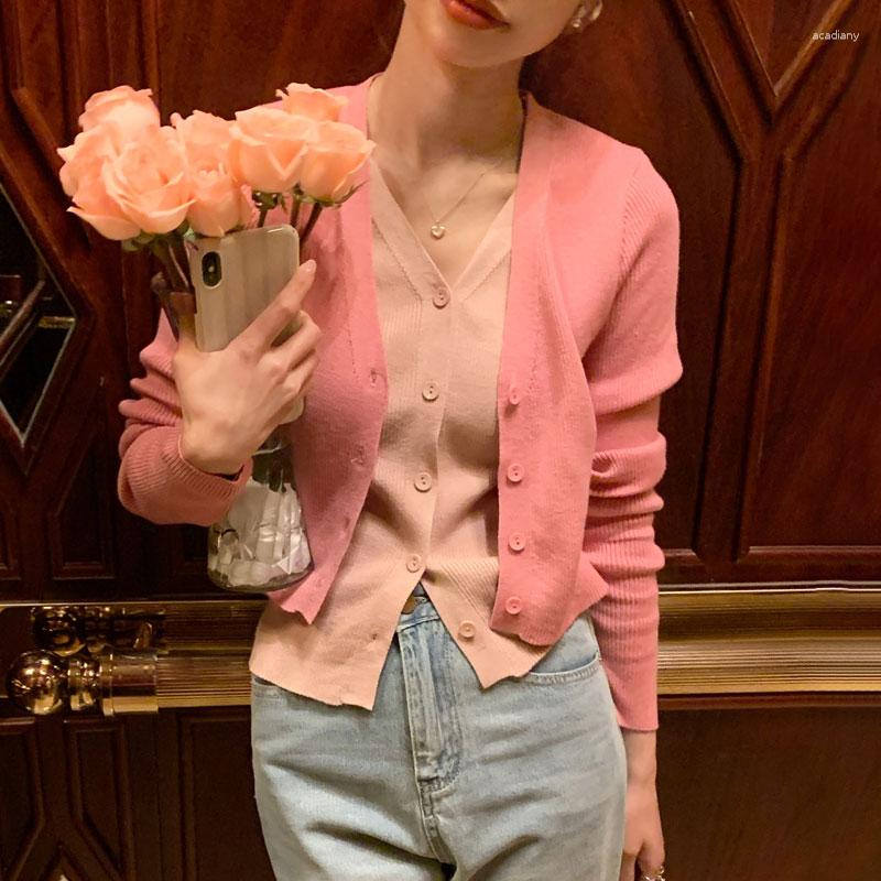 Women's Knits WDMSNA French Sweet V-neck Jumpers Contrast Stitching Fake Two Pieces Sweaters For Women Chic Spring Knitted Cardigan Coat, Black
Women's Knits WDMSNA French Sweet V-neck Jumpers Contrast Stitching Fake Two Pieces Sweaters For Women Chic Spring Knitted Cardigan Coat, Black