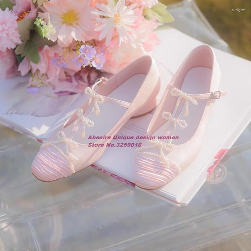 Dress Shoes Pink Pearl Knot Pumps 2023 Buckle Strap Women's Summer Round Toe Flat With Shallow Elegant Casual Sexy
Dress Shoes Pink Pearl Knot Pumps 2023 Buckle Strap Women's Summer Round Toe Flat With Shallow Elegant Casual Sexy