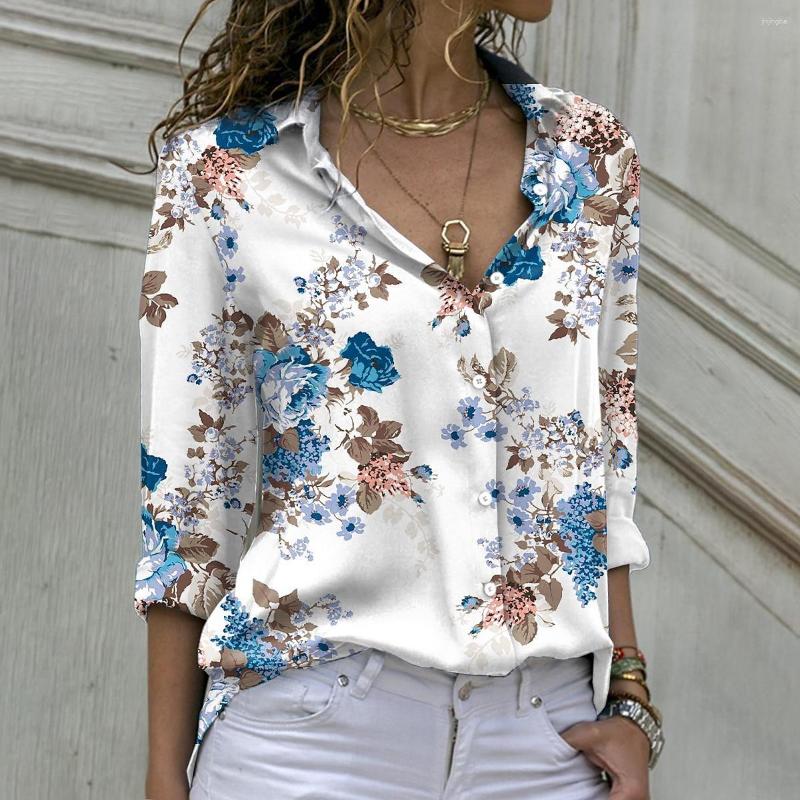 Women's Blouses Women Blouse 3d Floral Print Long Sleeve Turn-Down Collar Ladies Shirts Fashion Elegant Tops Daily Work Wear Female Clothing, G01-hh07123
Women's Blouses Women Blouse 3d Floral Print Long Sleeve Turn-Down Collar Ladies Shirts Fashion Elegant Tops Daily Work Wear Female Clothing, G01-hh07123