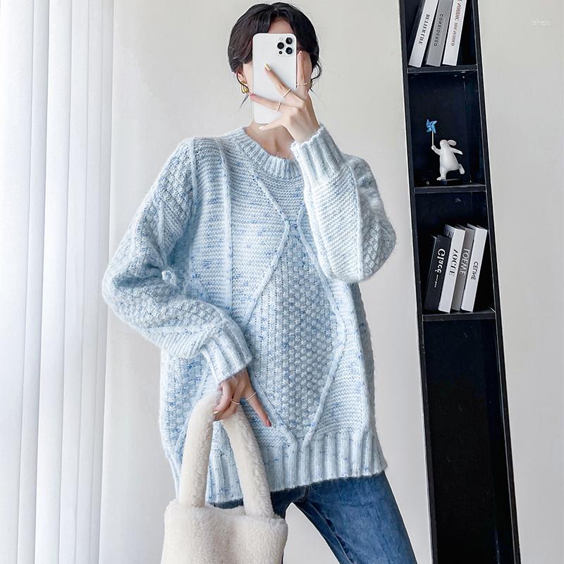 Women's Sweaters Vintage Argyle Knitted Women 2023 Autumn Winter Female O-Neck Loose Casual Pullovers Jersey Jumpers Tops F527a, Blue
Women's Sweaters Vintage Argyle Knitted Women 2023 Autumn Winter Female O-Neck Loose Casual Pullovers Jersey Jumpers Tops F527a, Blue