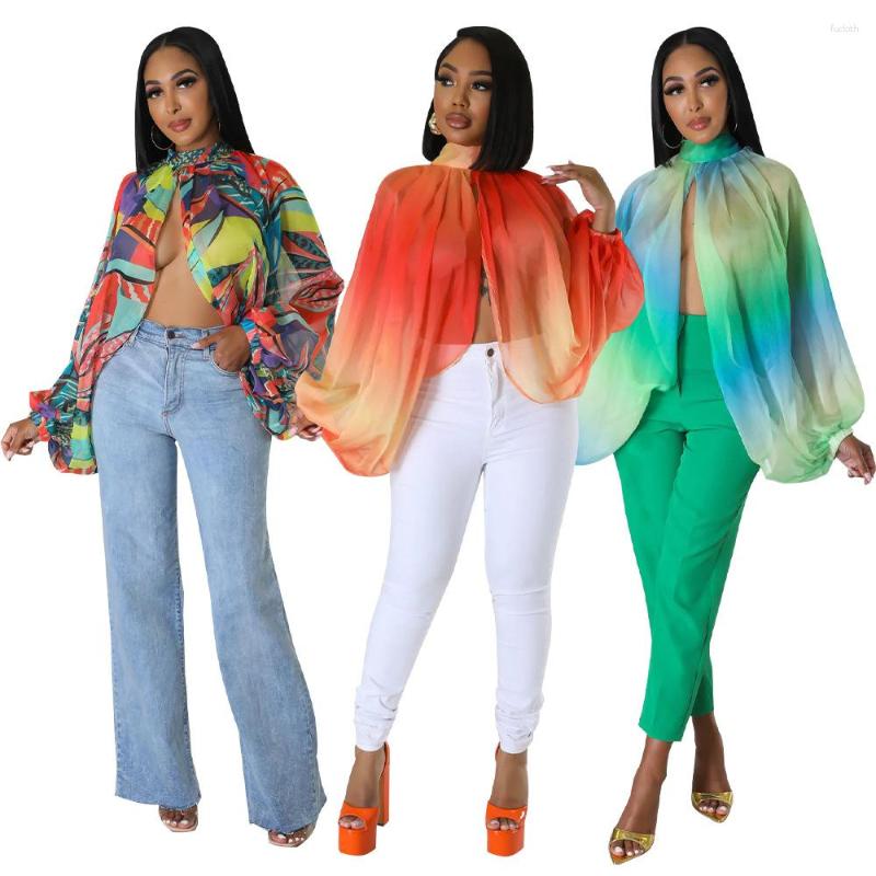 Women' Blouses Tie Dye Sexy Mesh Chiffon Shirts For Women Streetwear Y2K Tops Loose Long Sleeve Mock Neck 2023 Summer Beach Fashion, Green
Women' Blouses Tie Dye Sexy Mesh Chiffon Shirts For Women Streetwear Y2K Tops Loose Long Sleeve Mock Neck 2023 Summer Beach Fashion, Green