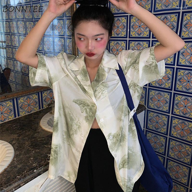 Women' Blouses Shirts Women Tie Dye Summer Holiday Casual Harajuku Loose Tops Single Breasted All-match Short Sleeve Fashion Streetwear, Gray
Women' Blouses Shirts Women Tie Dye Summer Holiday Casual Harajuku Loose Tops Single Breasted All-match Short Sleeve Fashion Streetwear, Gray