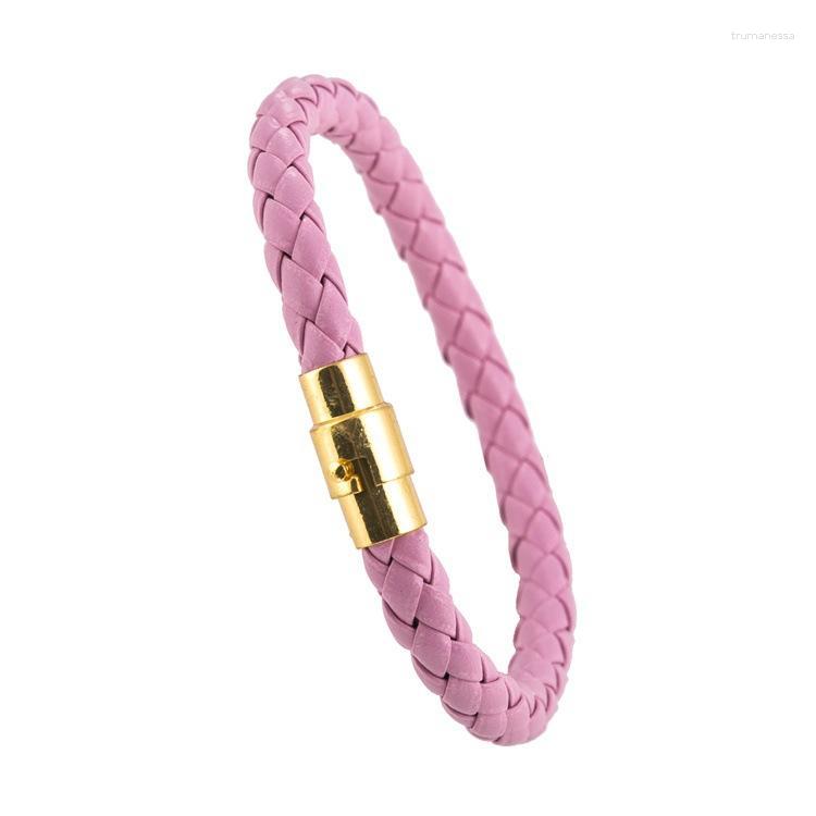 Link Bracelets Chain Jewelry Braided Leather Bangle Wristband Unisex Women Alloy Button Trendy Men For Loves Gift Raym22
Link Bracelets Chain Jewelry Braided Leather Bangle Wristband Unisex Women Alloy Button Trendy Men For Loves Gift Raym22