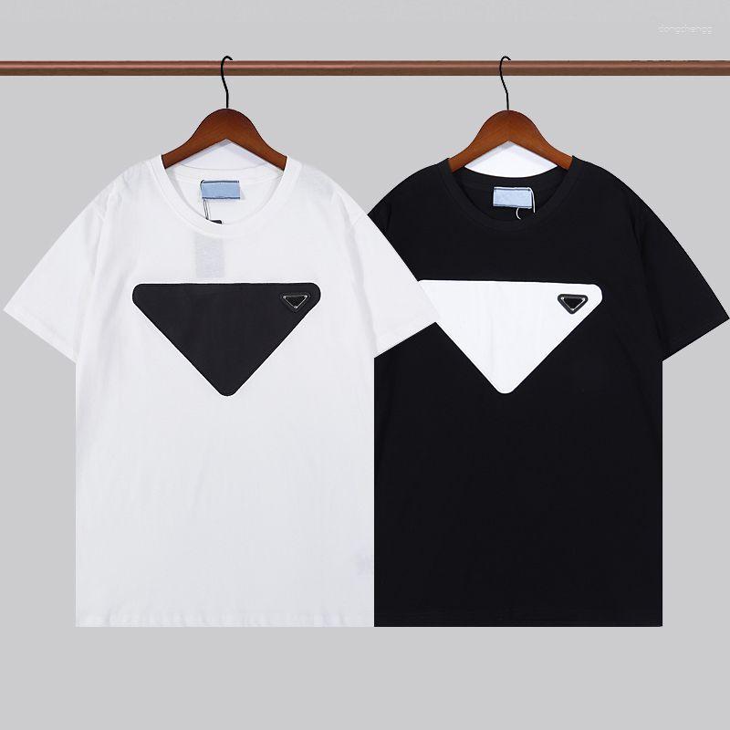 Men's T Shirts 22SS T-shirts Summer Women's Short Sleeve Fashion Classic Inverted Triangle Round Neck Breathable Couple's T-shirt High, White3
Men's T Shirts 22SS T-shirts Summer Women's Short Sleeve Fashion Classic Inverted Triangle Round Neck Breathable Couple's T-shirt High, White3