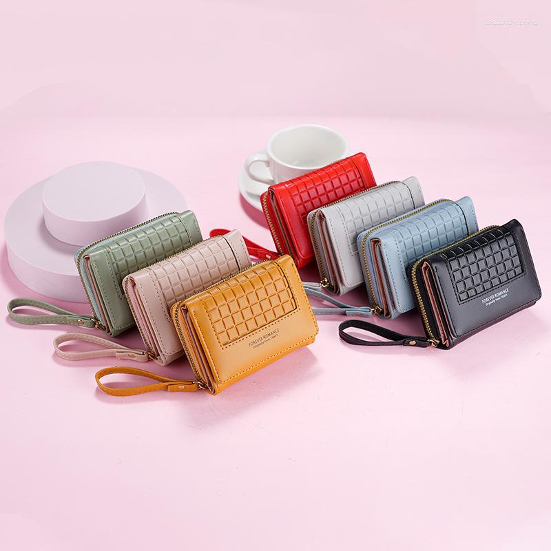 Wallets Women's Short Wallet Fashion Large Capacity Coin Purse ID Card Holder PU Small Girls Dollar Bill, Burgundy
Wallets Women's Short Wallet Fashion Large Capacity Coin Purse ID Card Holder PU Small Girls Dollar Bill, Burgundy