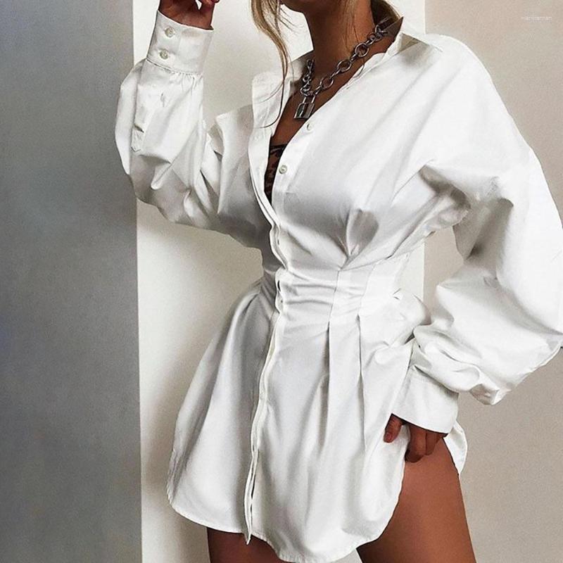 Casual Dresses Elegant White Shirt Turn-down Collar Mini Short Dress Fall Harajuku Office Ladies Loose Lace Up T, Black
Casual Dresses Elegant White Shirt Turn-down Collar Mini Short Dress Fall Harajuku Office Ladies Loose Lace Up T, Black