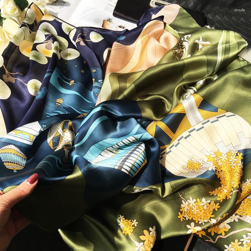 Scarves Natural Mulberry Silk Scarfs Bandana Square 110cm Scarf Hand Rolled Edges Foulard Satin Femme 110
Scarves Natural Mulberry Silk Scarfs Bandana Square 110cm Scarf Hand Rolled Edges Foulard Satin Femme 110