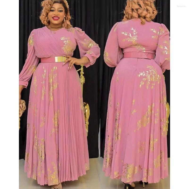 Ethnic Clothing African Dresses For Women Long Sleeve O-neck Polyester Pink Red Blue Evening Party Dress Maxi Clothes
Ethnic Clothing African Dresses For Women Long Sleeve O-neck Polyester Pink Red Blue Evening Party Dress Maxi Clothes