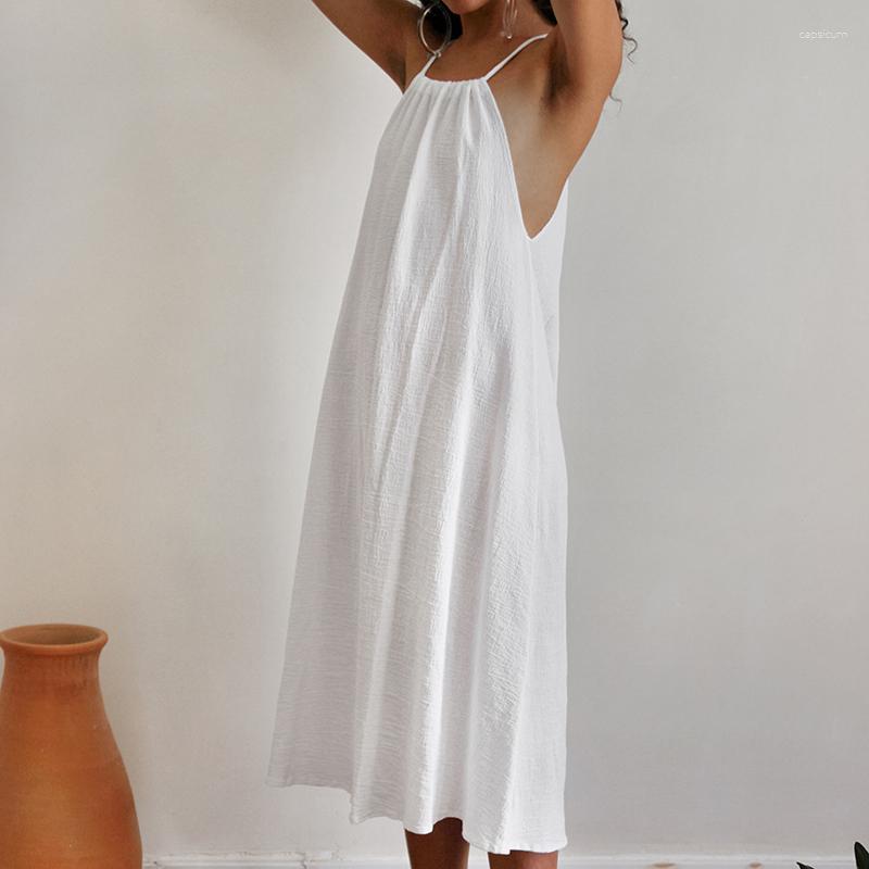 Women' Swimwear Summer Dress Pareo Beach Women Clothes 2023 Cover Up Sleep Sling Skirt Hollow Out Sexy Female Cotton Silk Pajamas Loose, White
Women' Swimwear Summer Dress Pareo Beach Women Clothes 2023 Cover Up Sleep Sling Skirt Hollow Out Sexy Female Cotton Silk Pajamas Loose, White