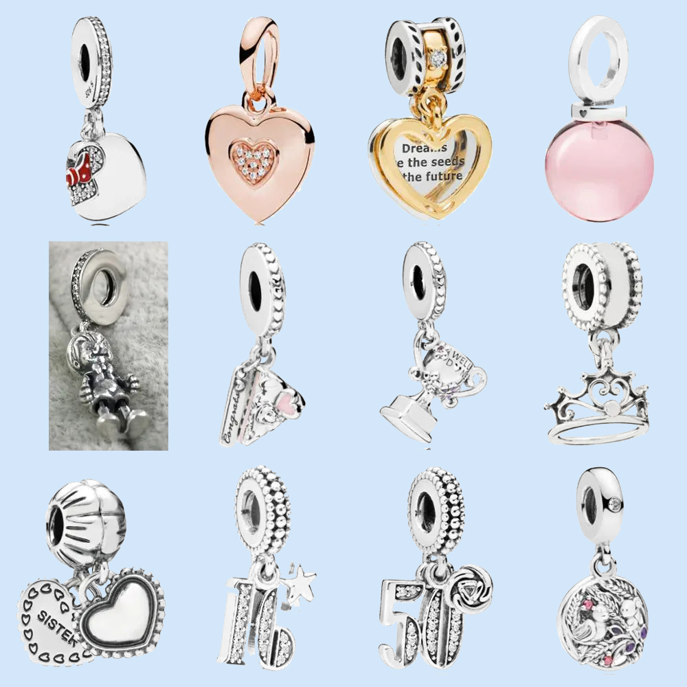 925 sterling silver charms for pandora jewelry beads Gift Carving Suitable for Women 925 Bead Pendant
925 sterling silver charms for pandora jewelry beads Gift Carving Suitable for Women 925 Bead Pendant