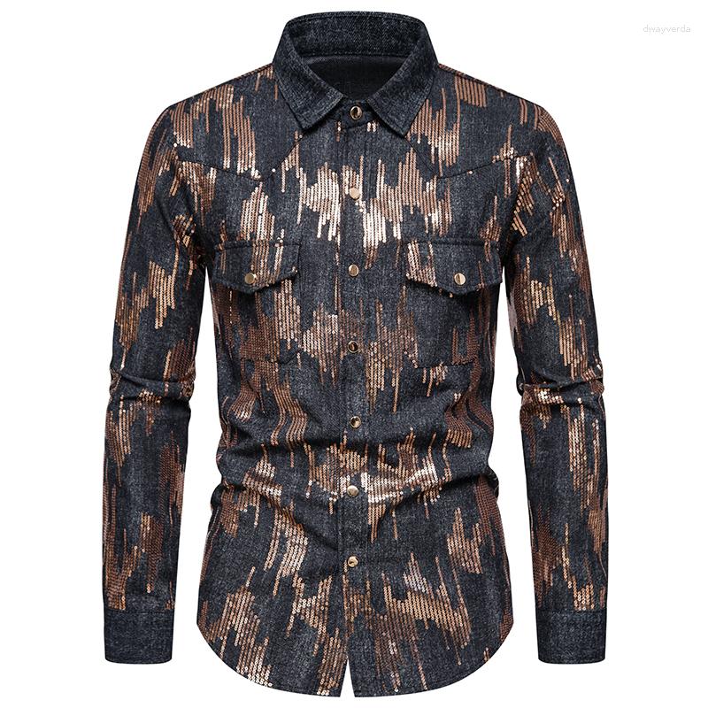 Men's Jackets Night Show Carnival For Men Fashion Sequins Shine Snap Button Man Long Sleeve Bomber Basic Casual Shirt, Light blue jackets
Men's Jackets Night Show Carnival For Men Fashion Sequins Shine Snap Button Man Long Sleeve Bomber Basic Casual Shirt, Light blue jackets
