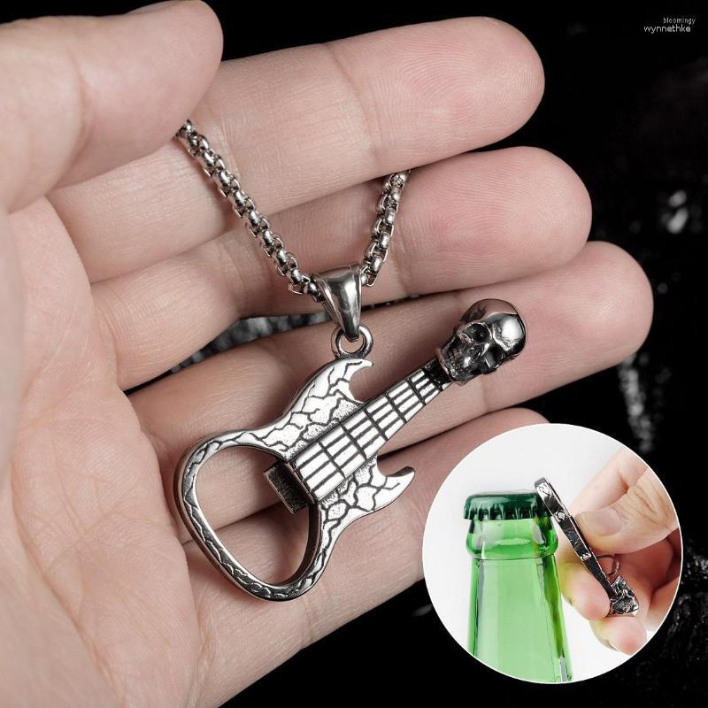 Pendant Necklaces Botter Opener Guitar Pendants For Male Men Stainless Steel Box Chain Party Gift Fashion Jewelry
Pendant Necklaces Botter Opener Guitar Pendants For Male Men Stainless Steel Box Chain Party Gift Fashion Jewelry